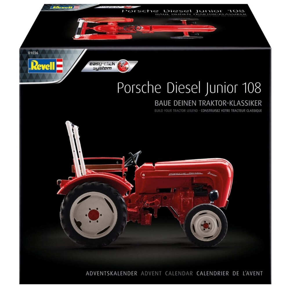 Revell - Адвент-календарь Porsche Junior 108 Traktor 1:24 01036 / артикул   01036  / GTIN 4009803001036