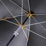 Зонт детский безопасный «KidsZontik», Единорожек, светоотраж. элементы, плотный винил, длина 65см, d-90см