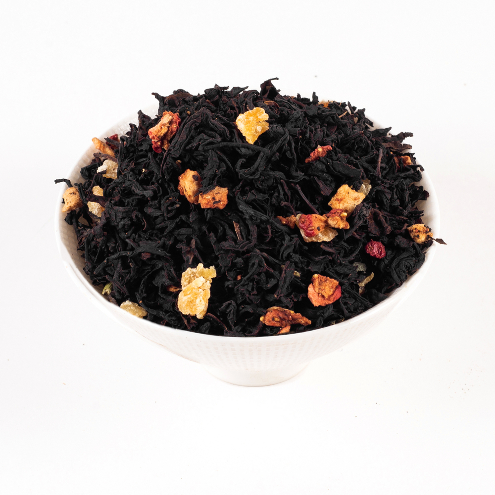 7626D Чай черный  ароматизированный БАЗОВАЯ коллекция "Купающаяся красавица "