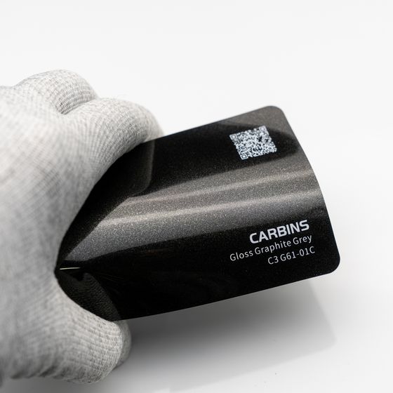 Веер образцов виниловой цветной пленки Carbins