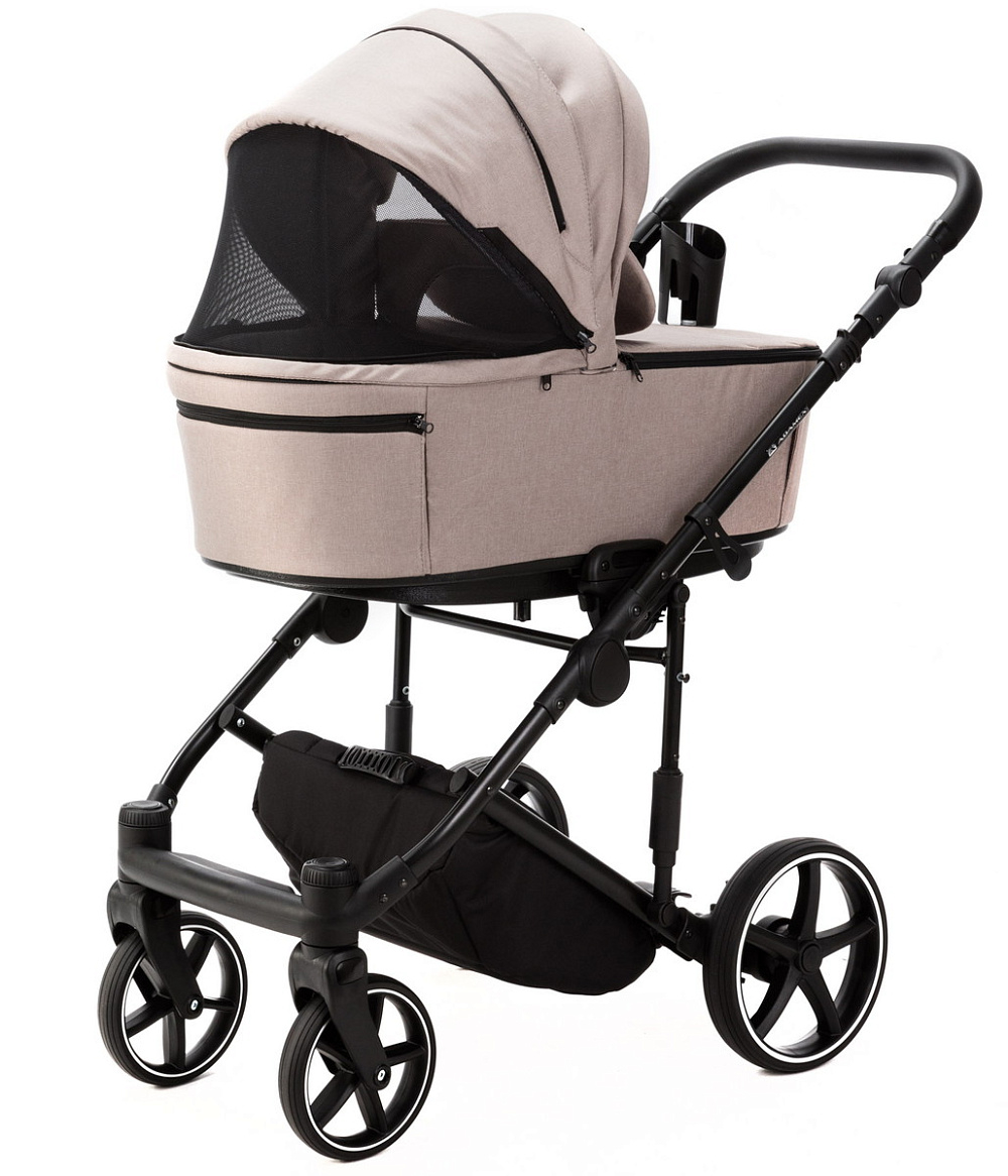 Детская коляска Adamex Zico New 3 в 1 ZN-TK72 (БЕЖЕВЫЙ)