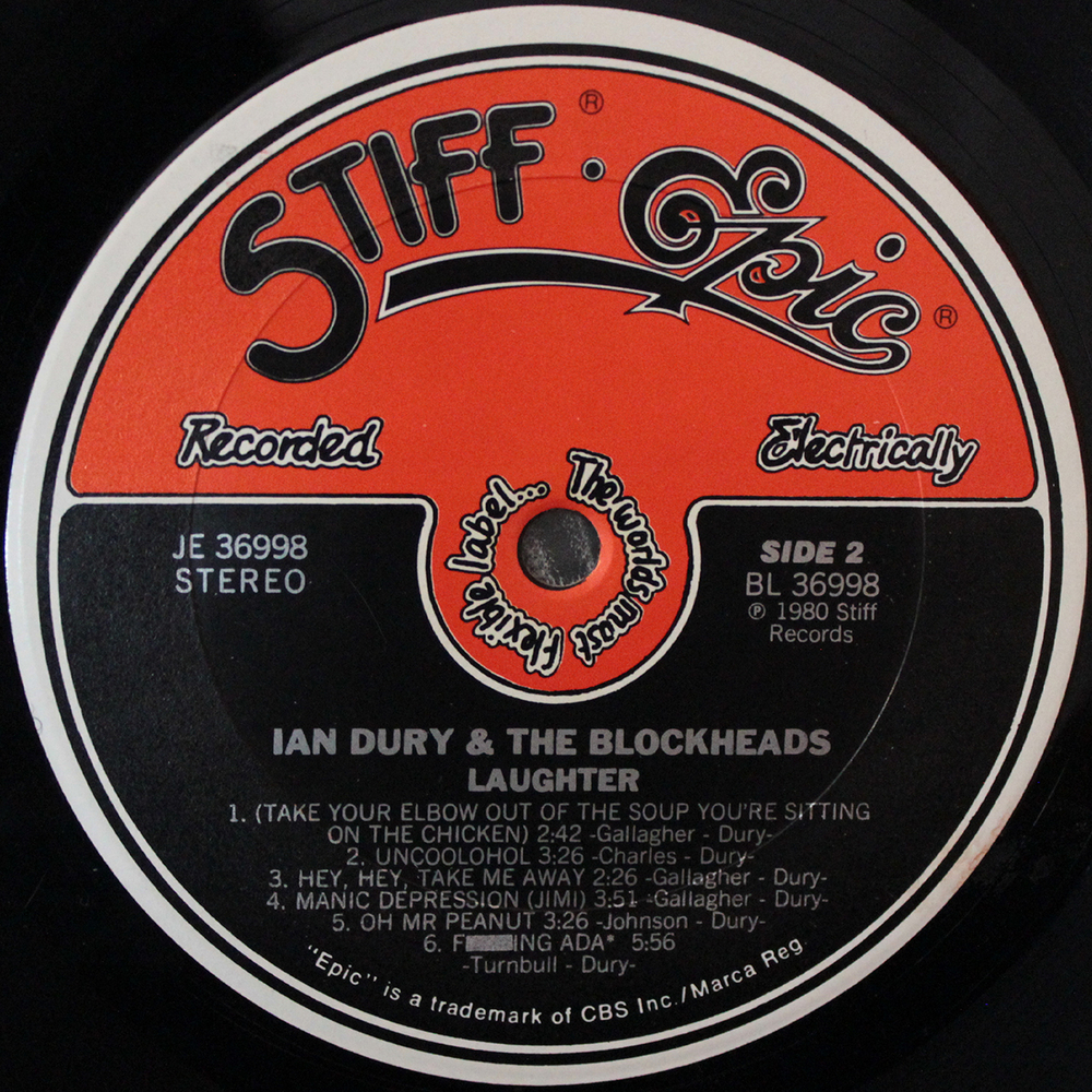 Ian Dury And The Blockheads / Laughter (LP)