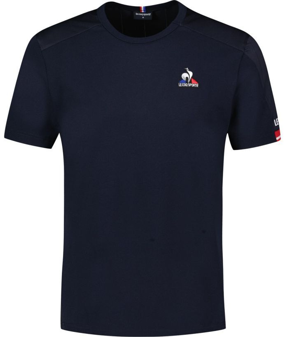 Теннисная футболка Le Coq Sportif Tennis Replica Tee SS No.2 22 M - sky captain