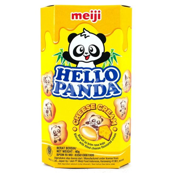 Печенье Meiji Hello Panda с сырным кремом, 45 г (Индонезия)