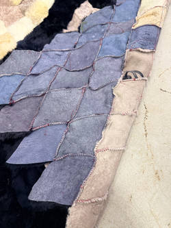 Меховой Коврик прикроватный накидка на кресло из овчины