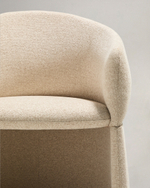 Стул Bosca из бежевой синели