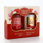 Подарочный набор URAL LAB, гель для душа и шампунь для волос, 2×295 мл