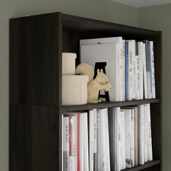 IKEA BILLY  (ИКЕА БИЛЛЙ)  -  Расширение, темно-коричневый имитация дуба, 80x28x35 см дуб, 80x28x35 см