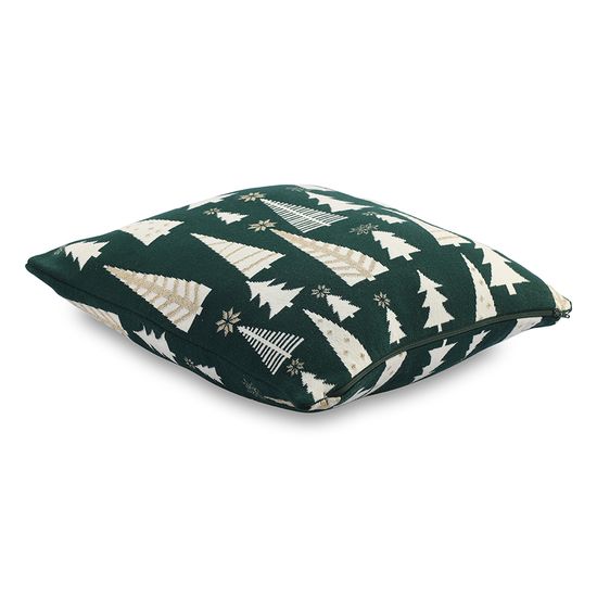 Подушка вязаная с новогодним рисунком whitewood из коллекции new year essential, 45x45 см