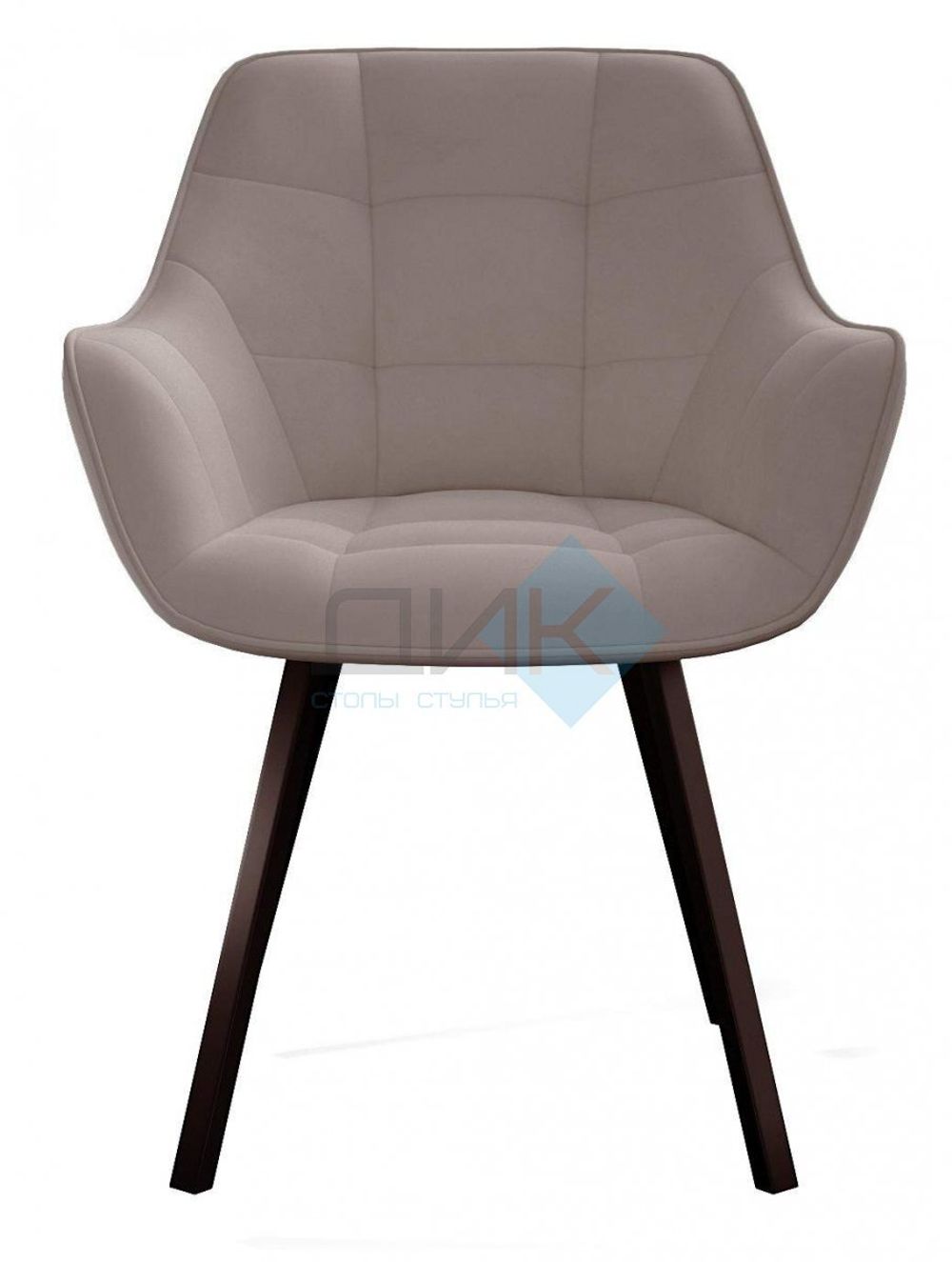 Стул DikLine 252 М поворотный опоры чёрные