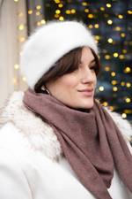 Косынка облегченная шоколад