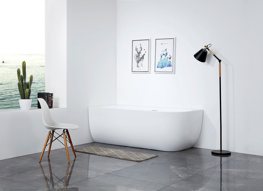 Акриловая ванна ABBER AB9315 L