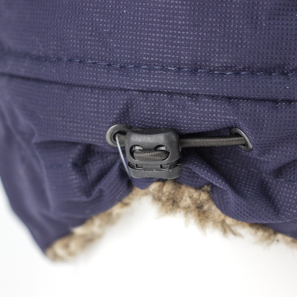 Кепка Extreal "Сити" с ушами, Барашек Коричневый, Мембрана, XL