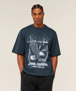 Футболка GYMSHARK Eagle Graphic T-Shirt Blue