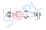Амортизатор кабины 221/339, I/O, 12x50/14x67 VOLVO (CB0205) SORL
