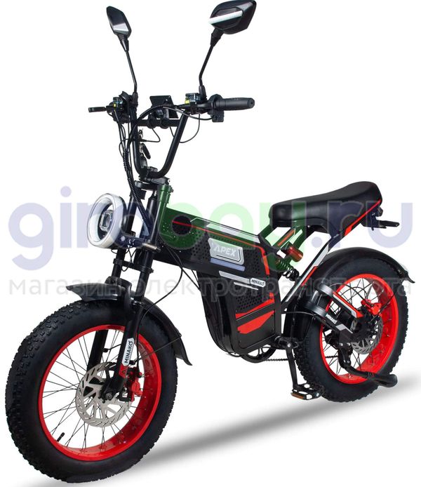 Электровелосипед Minako APEX (48V/20Ah) - Красный фото №2
