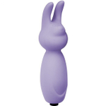 Мини-стимулятор с ушками Funny Bunny (8,5 см , сиреневый) (Цвет: сиреневый)