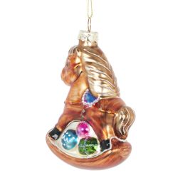 GAEM Украшение новогоднее "Лошадка", L7 W3,5 H11 см