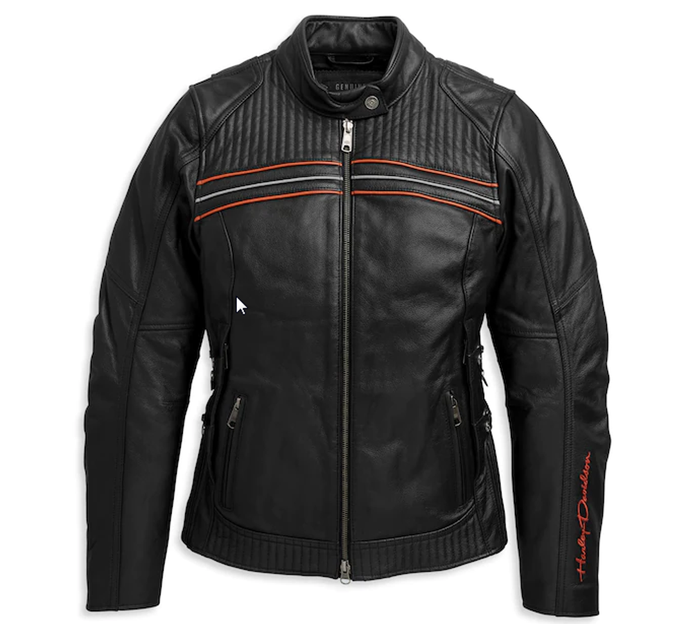 Куртка Leather Riding Jacket Harley-Davidson