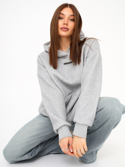 Худи Boston, серое