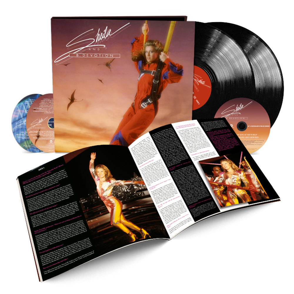 Sheila & B. Devotion / King Of The World (40th Anniversary Edition)(LP+12" Vinyl EP+2CD+DVD)