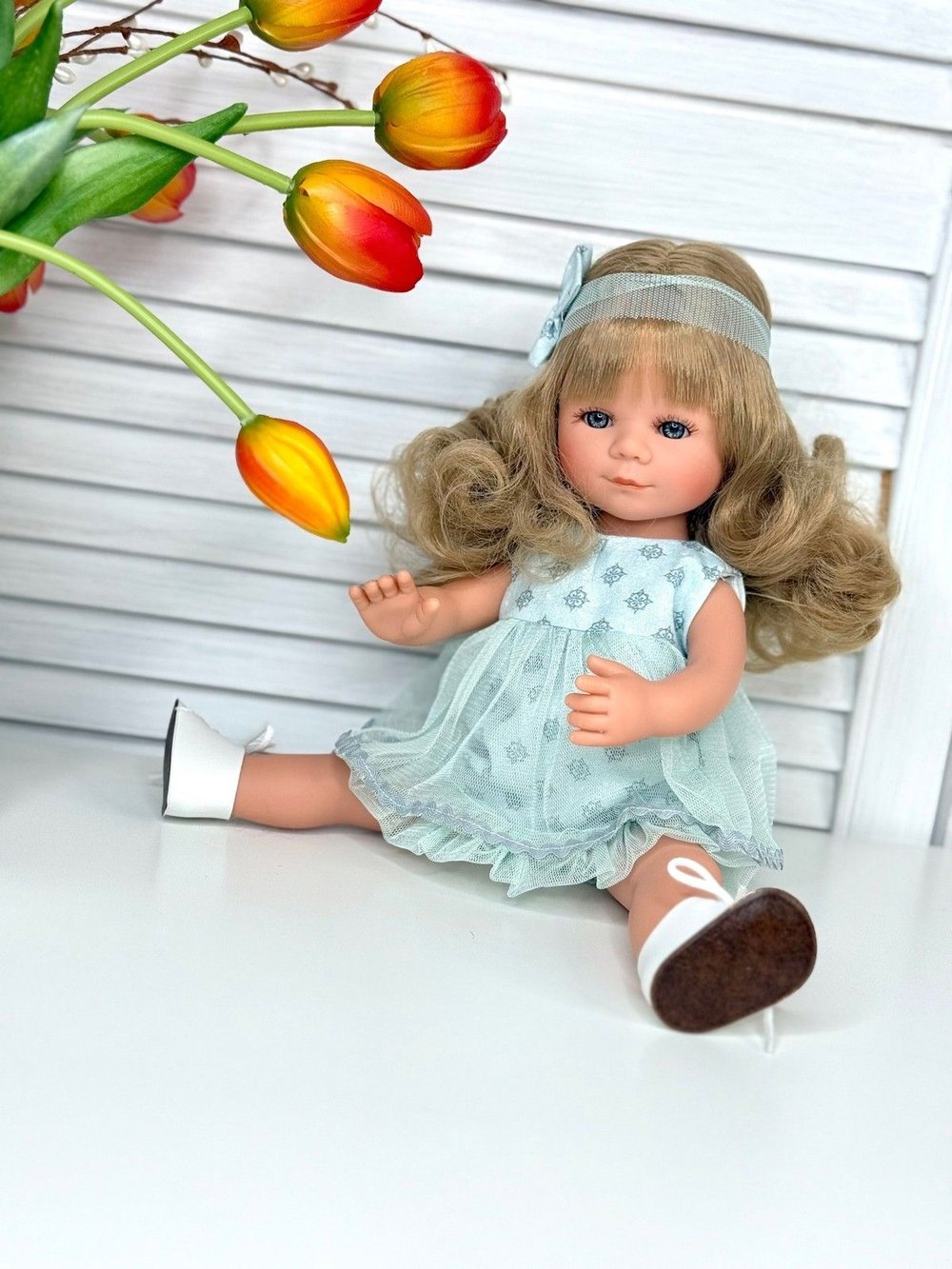 Кукла D Nenes виниловая 34см Marieta (022097)