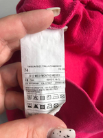 Свитшот Benetton яркого цвета,  на 9/12 месяцев
