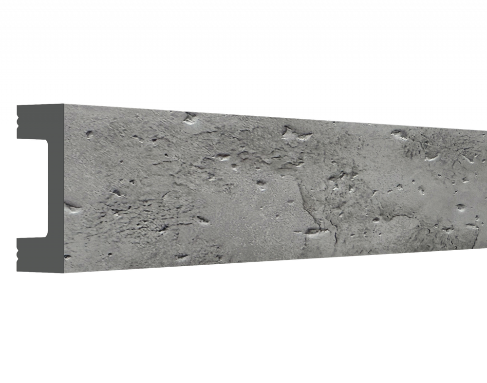 Молдинг МЛ 18/2,6 Белый гранит