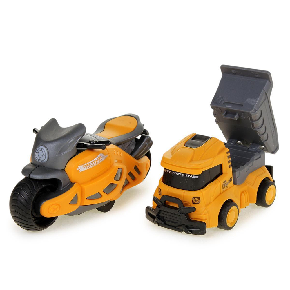 Набор транспорта 2шт, коробка SY713-47G