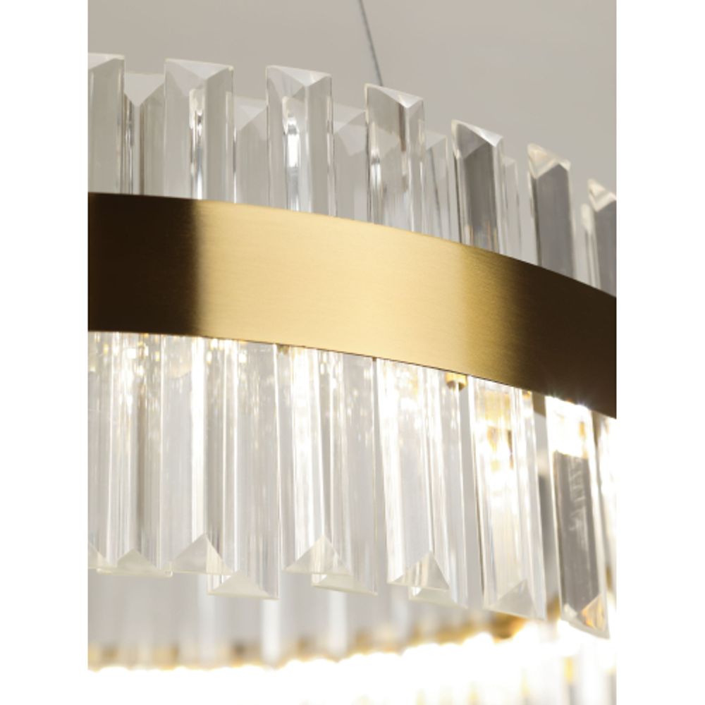 Люстра Rivoli   6193-201 подвесная светодиодная LED 3000-6300К 112 Вт с пультом