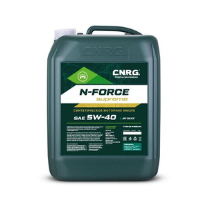 Масло моторное C.N.R.G. N-Force Supreme 5W-40 SN/CF 20 л