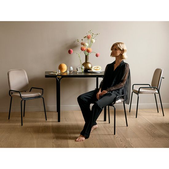 Стол обеденный ror, 85х120 см, черный