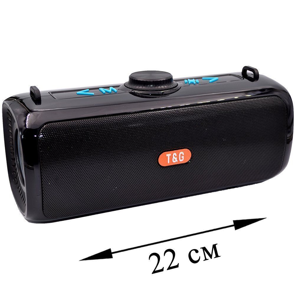 Беспроводная колонка TG-647 (10W/TF/FM) LED Flashing