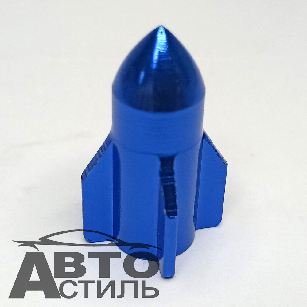 Колпачок камеры Декор - Ракета - синий 113303