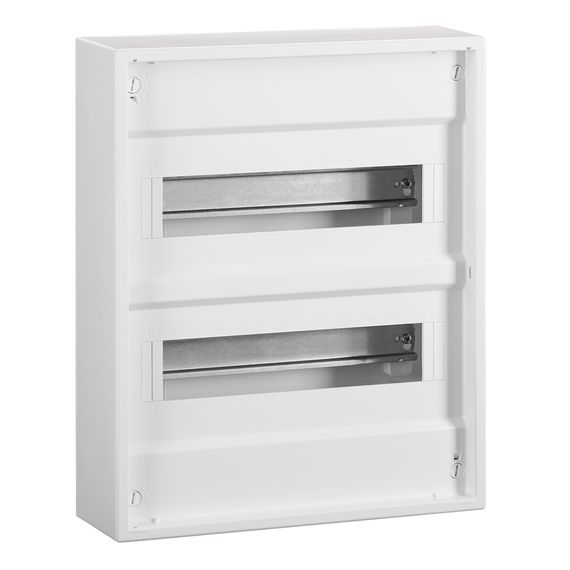 Щит накладной 24 модуля (2х12) металлическая дверца Schrack Technik BK003522--(K)