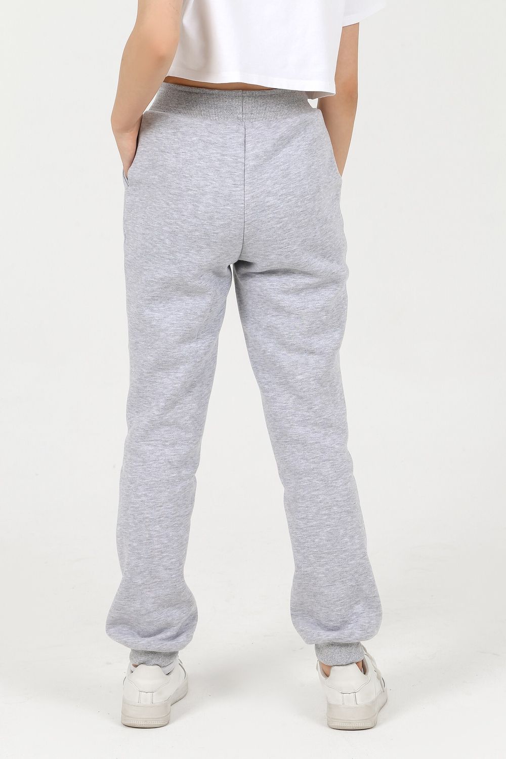 Брюки для девочки Север-1 Виотекс СЕРЫЙ МЕЛАНЖ