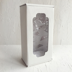 Коробка с окном 23 х 12 х 8 см, белая