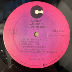 Винтажная виниловая пластинка LP Cerrone, Cerrone 3 Supernature (США 1977)