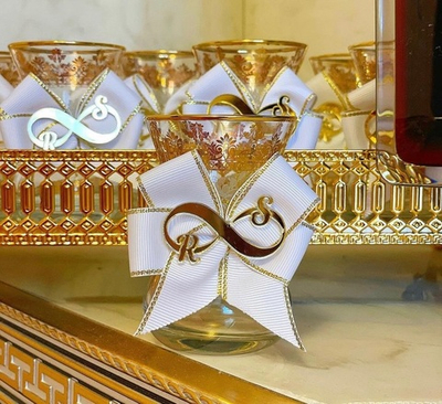 Инициалы ( знак бесконечности), 10 шт