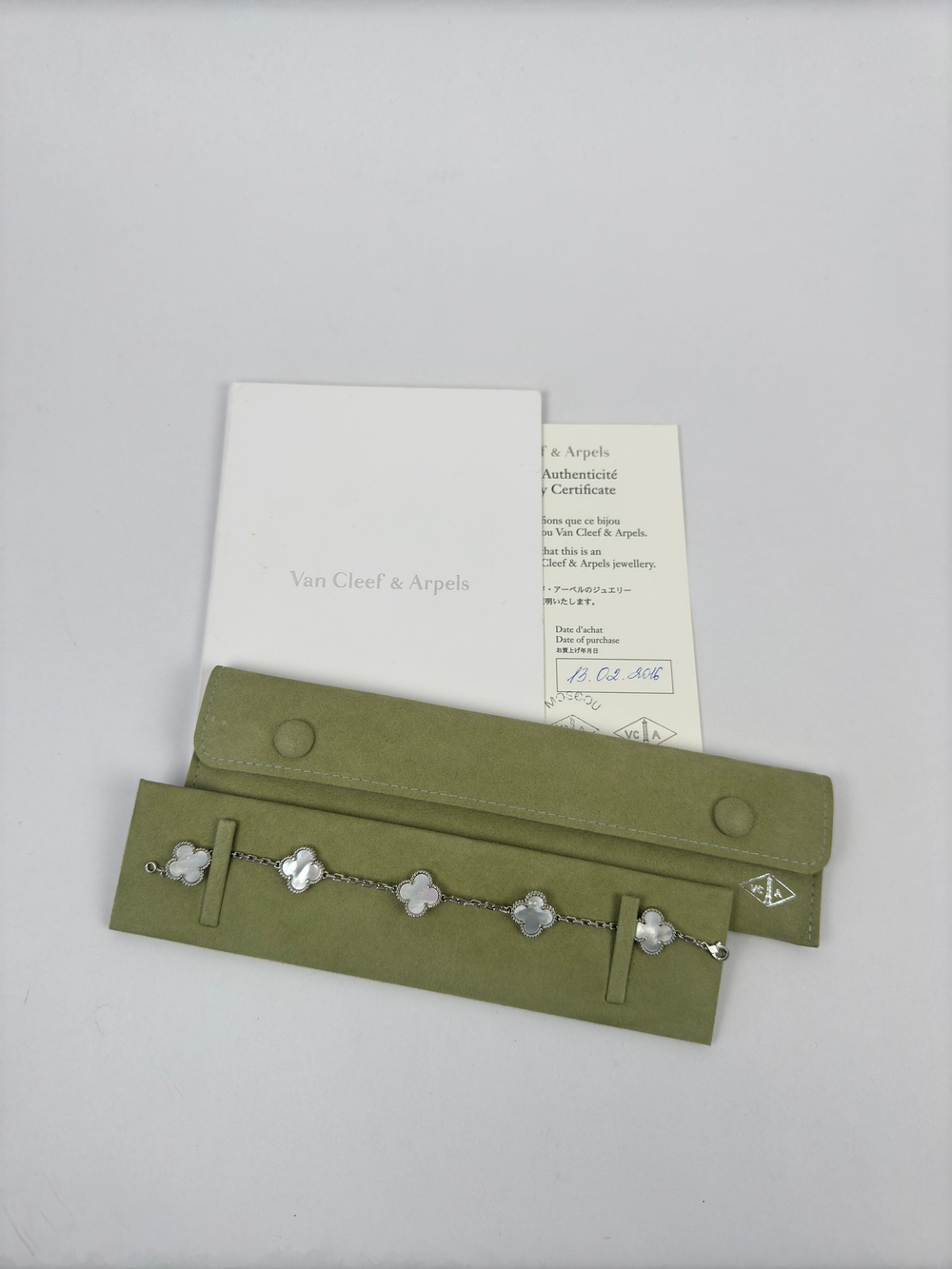 Браслет Van Cleef & Arpels Vintage Alhambra bracelet