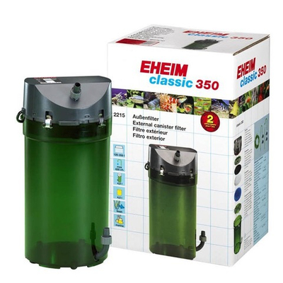 Eheim Classic 350 - фильтр внешний 620 л/ч (до 350 л) с кранами и бионаполнителями 2215050
