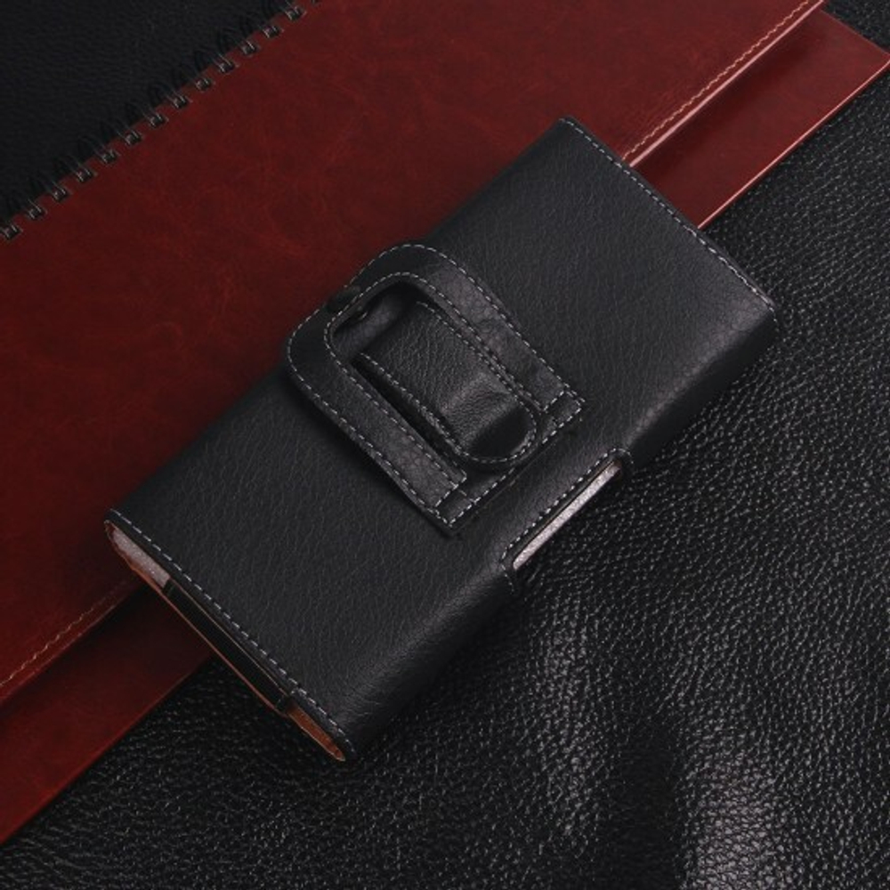 Кобура на пояс универсальная для смартфонов 6,0", 009089 Черный