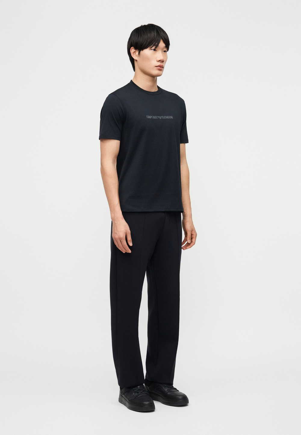 Emporio Armani Футболка с принтом - Синий