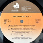 ABBA ‎– ABBA's Greatest Hits 24 2LP (Япония 1980г.)