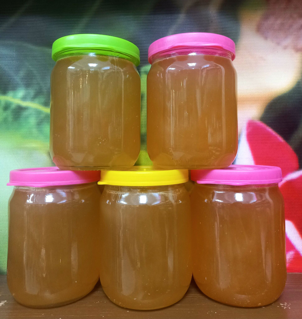 Мёд Майский Цветочный, натуральный, 2024 год,Брянский край, 0,5 л./700гр.