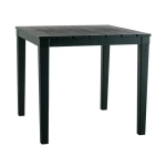 Стол Прованс квадратный 80см 4 ножки темно-зеленый 800х800х715мм