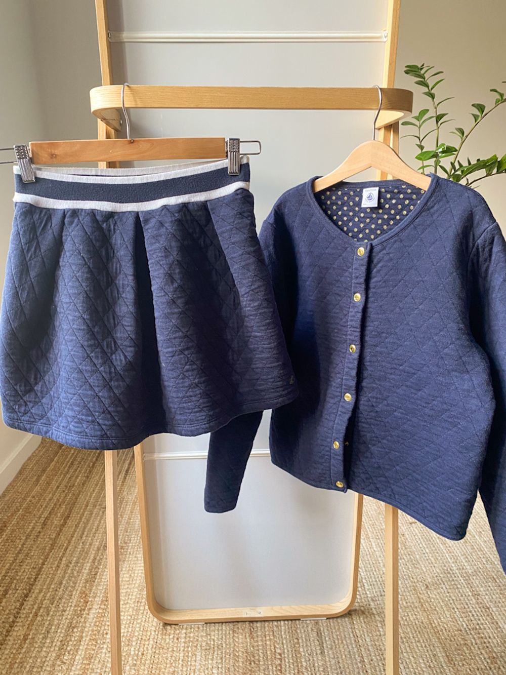 Хлопковый костюм Petit Bateau, 152