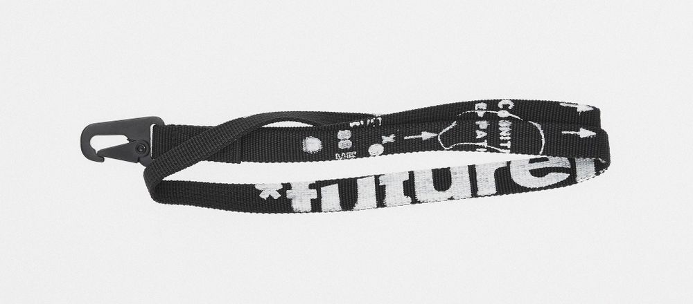 Ключница Futureisnown Key Hook #2 Tag Черная