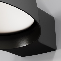 Уличный настенный светильник Outdoor O443WL-L12GF3K