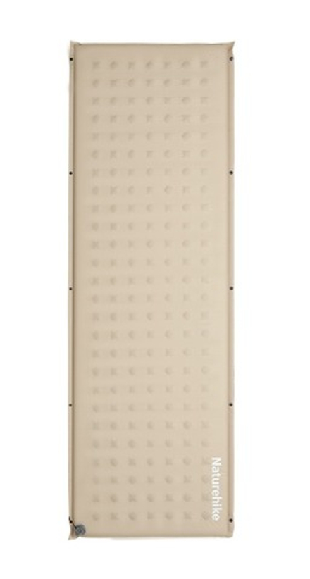 Коврик самонадувной односпальный Naturehike D Series R3.1, бежевый (CNK2550WS025)